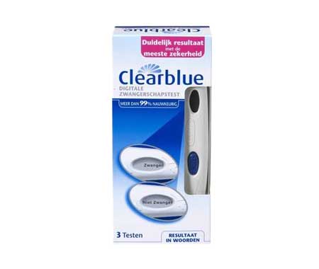 Clearblue digitale zwangerschapstest 3st